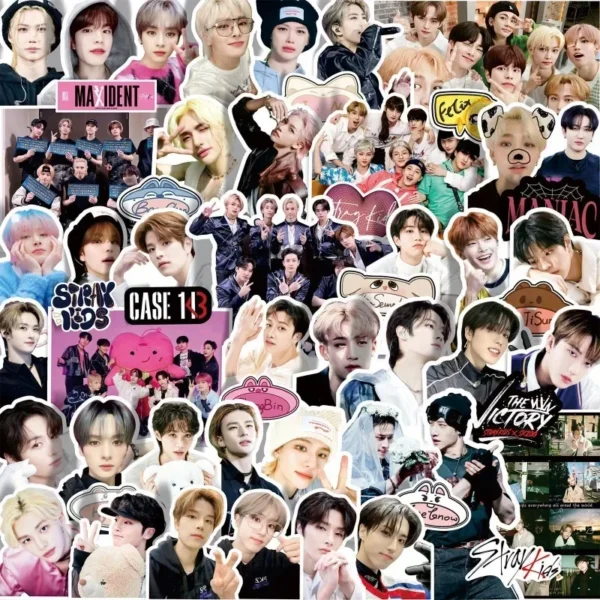 60pcs/bag Kpop Fans Sticker