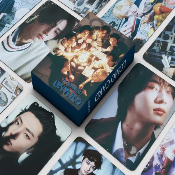 55Pcs Kpop Idol Boy Group New Photo Album - Image 2