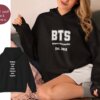 BTS Bangtan Hoodie – Kpop Fan Must-Have 💜 | Sizes S-3XL